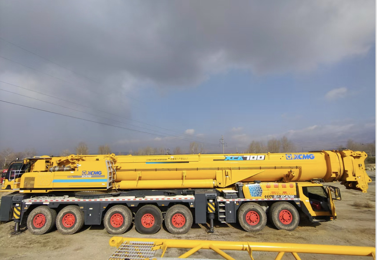 XCMG Official 700 Ton Used Mobile Cranes XCA700 All Terrain Crane Price For Sale - Derek semua medan: gambar 4 XCMG Official 700 Ton Used Mobile Cranes XCA700 All Terrain Crane Price For Sale - Derek semua medan: gambar 4