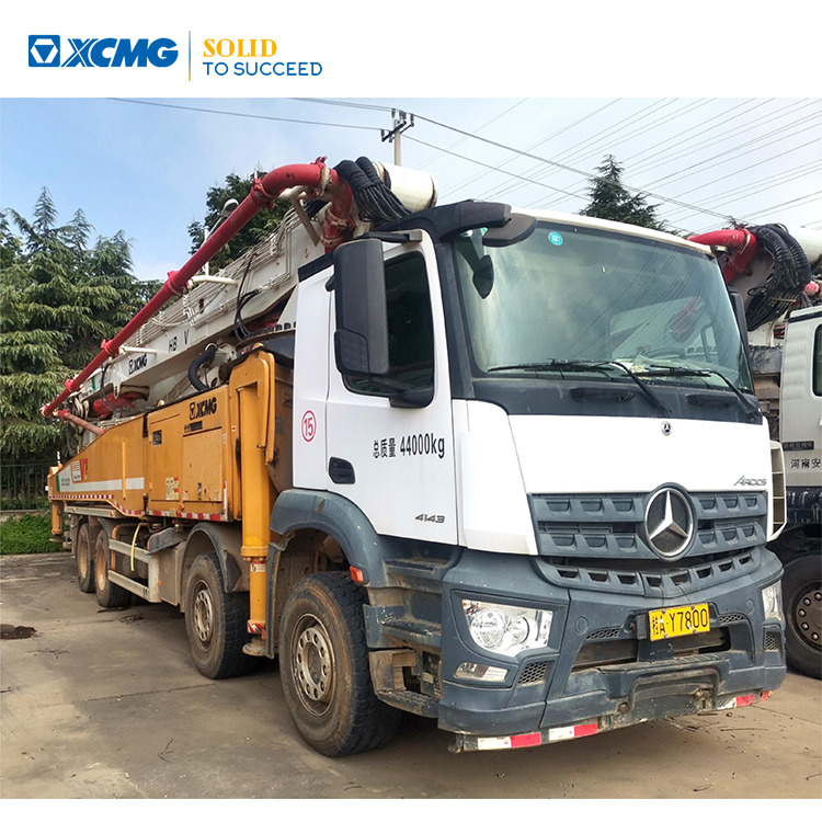 XCMG Official Concrete Machinery Pump HB58V 58m Used Truck-mounted Concrete Pump Price List - Truk pompa beton: gambar 1 XCMG Official Concrete Machinery Pump HB58V 58m Used Truck-mounted Concrete Pump Price List - Truk pompa beton: gambar 1