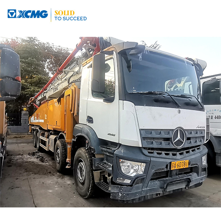 XCMG Official HB62V Second Hand Concrete Pump Truck 62m Truck-mounted Concrete Pump Price - Truk pompa beton: gambar 1 XCMG Official HB62V Second Hand Concrete Pump Truck 62m Truck-mounted Concrete Pump Price - Truk pompa beton: gambar 1