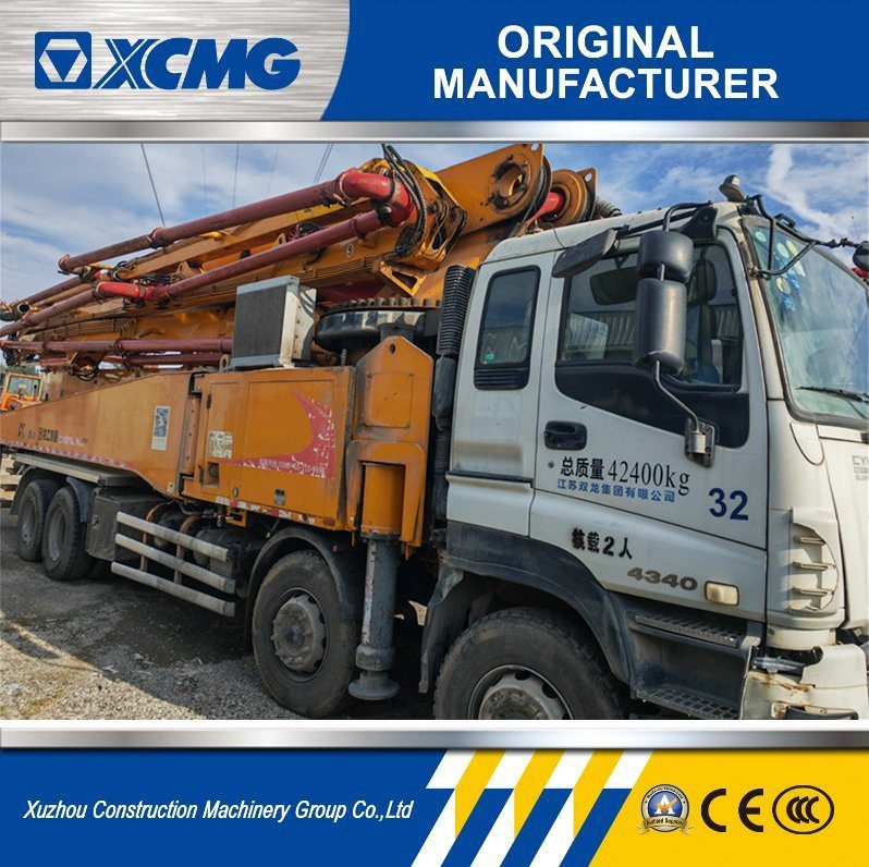 XCMG Official Hb56K 2016 Year 56m Concrete Boom Pump Truck for Sale - Truk pompa beton: gambar 1 XCMG Official Hb56K 2016 Year 56m Concrete Boom Pump Truck for Sale - Truk pompa beton: gambar 1