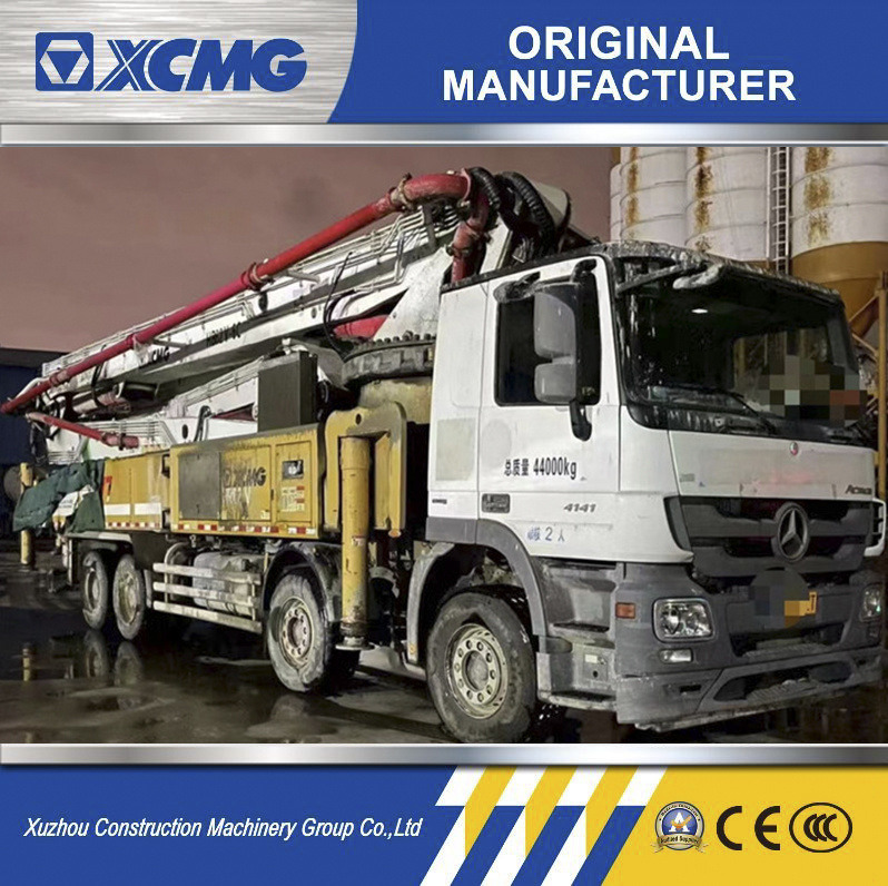 XCMG Official Hb58V Used 58m Mobile Concrete Pump Truck Second Hand 2019 - Truk pompa beton: gambar 1 XCMG Official Hb58V Used 58m Mobile Concrete Pump Truck Second Hand 2019 - Truk pompa beton: gambar 1