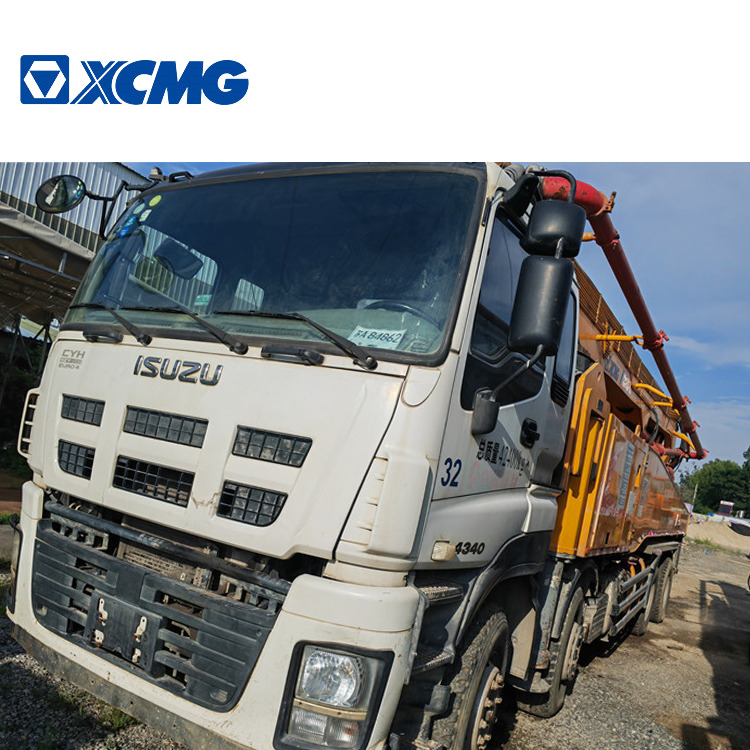 XCMG Official Hb60K 2016 Year Used 56m Truck-Mounted Concrete Pump Truck for Sale - Truk pompa beton: gambar 1 XCMG Official Hb60K 2016 Year Used 56m Truck-Mounted Concrete Pump Truck for Sale - Truk pompa beton: gambar 1