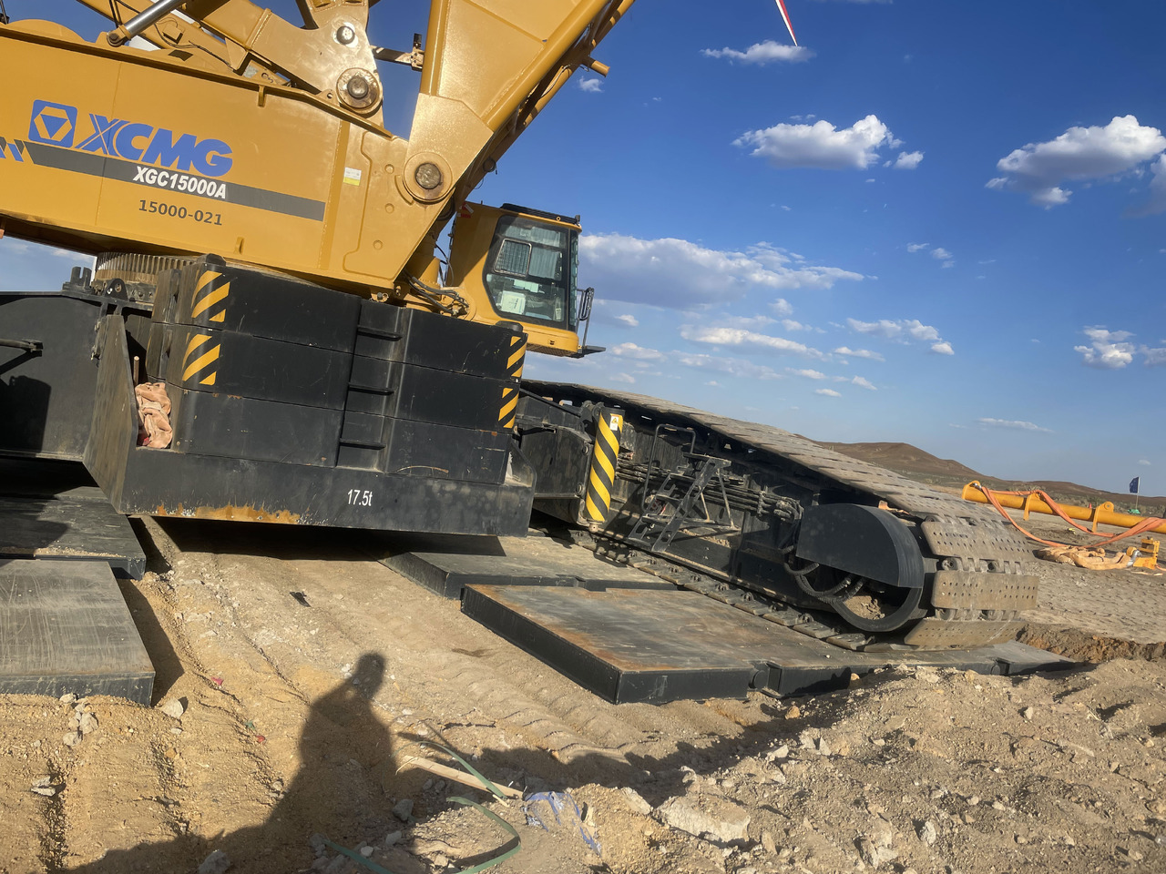 XCMG Official Heavy Duty Used Hydraulic Crane 1000 Ton XGC15000A Lattice Boom Tracked Crane Price - Derek perayap: gambar 5 XCMG Official Heavy Duty Used Hydraulic Crane 1000 Ton XGC15000A Lattice Boom Tracked Crane Price - Derek perayap: gambar 5