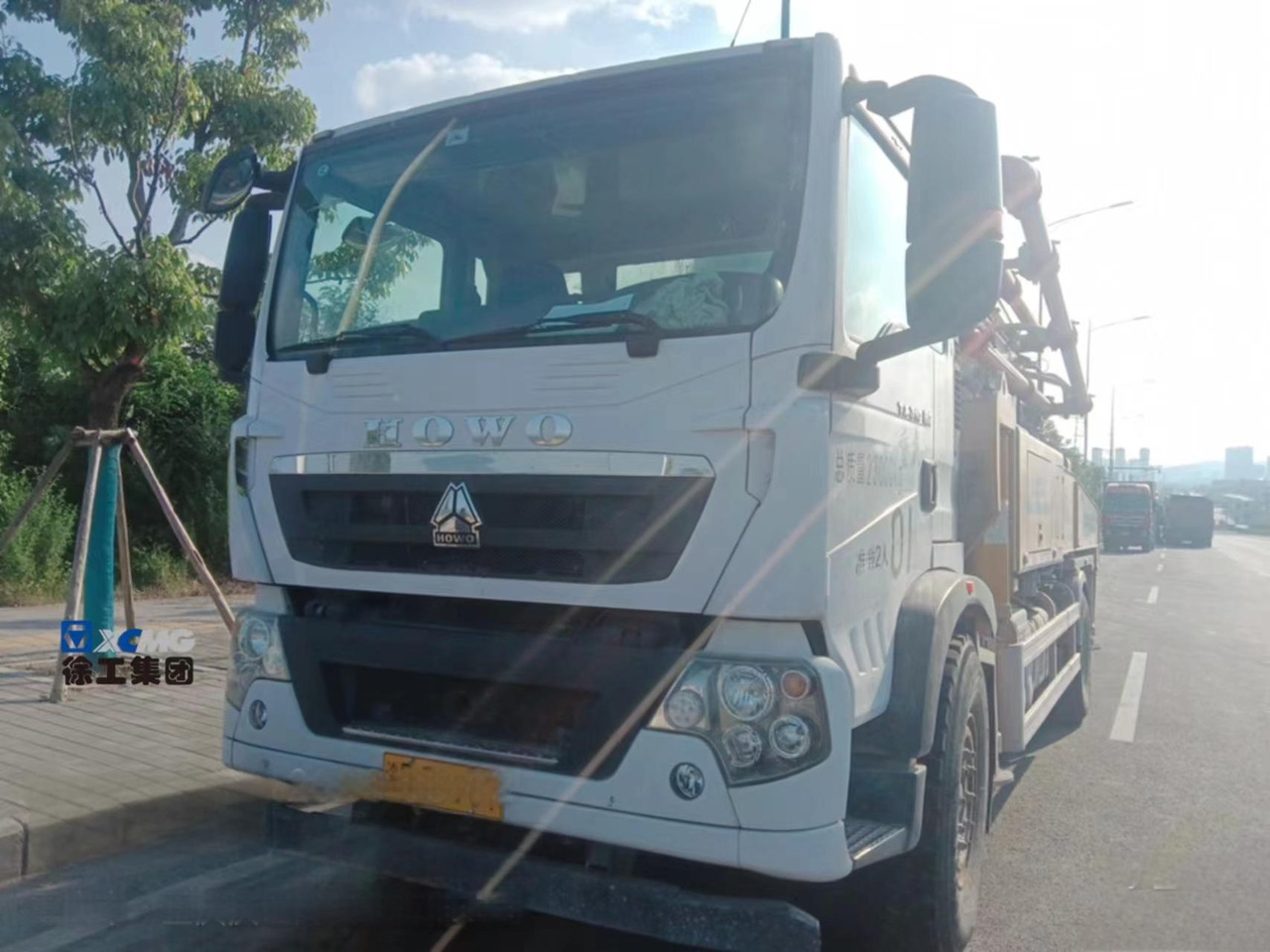 XCMG Official Road Construction Machinery HB37V 37m Used Concrete Pump Truck On Sale - Truk pompa beton: gambar 2 XCMG Official Road Construction Machinery HB37V 37m Used Concrete Pump Truck On Sale - Truk pompa beton: gambar 2
