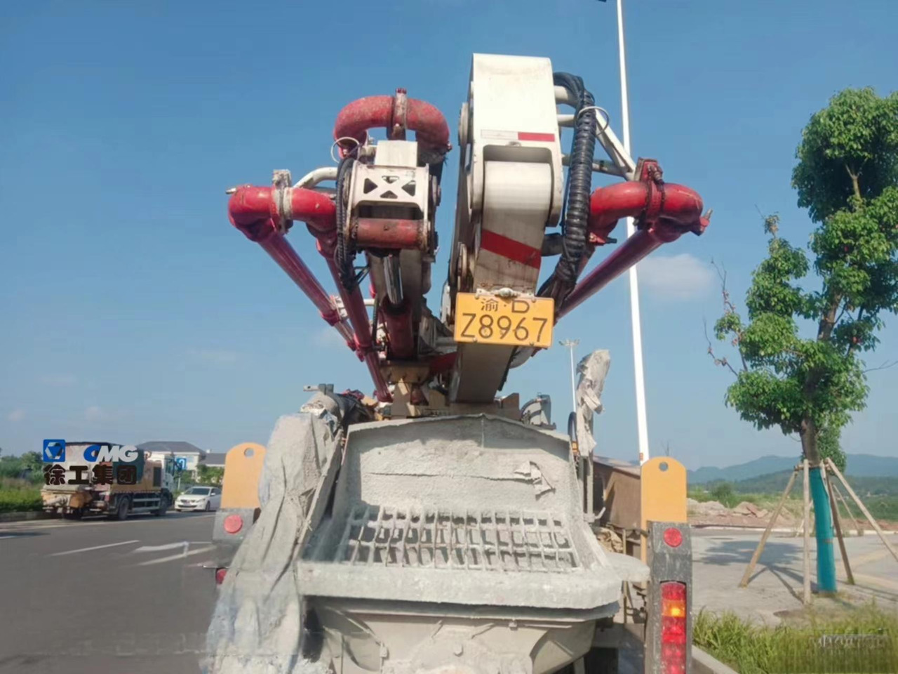 XCMG Official Road Construction Machinery HB37V 37m Used Concrete Pump Truck On Sale - Truk pompa beton: gambar 4 XCMG Official Road Construction Machinery HB37V 37m Used Concrete Pump Truck On Sale - Truk pompa beton: gambar 4