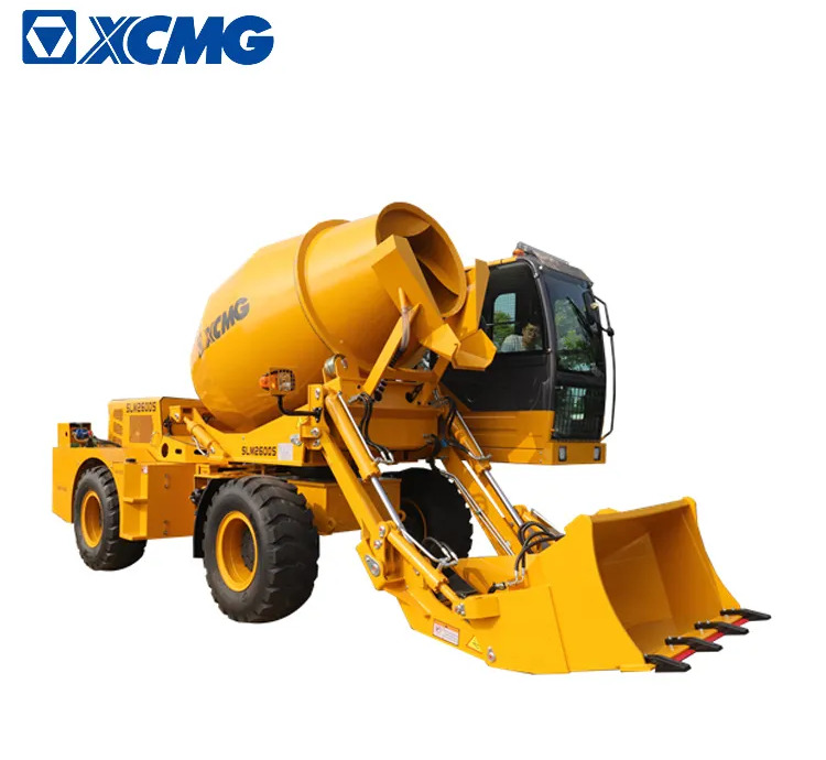 XCMG Official SLM2600S 2.6 Cubic Meters Diesel Engine Power Self Propelled Concrete Mixers for Sale - Truk pengaduk beton: gambar 3 XCMG Official SLM2600S 2.6 Cubic Meters Diesel Engine Power Self Propelled Concrete Mixers for Sale - Truk pengaduk beton: gambar 3