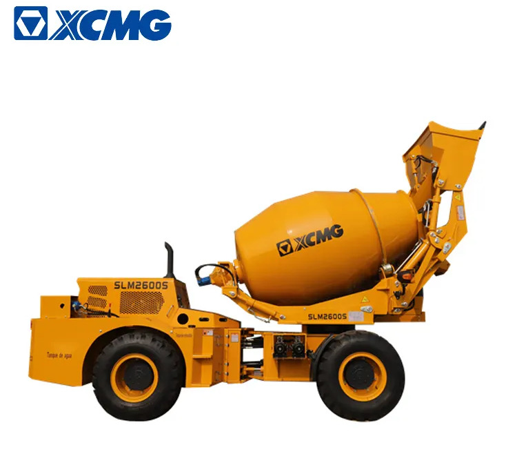 XCMG Official SLM2600S 2.6 Cubic Meters Diesel Engine Power Self Propelled Concrete Mixers for Sale - Truk pengaduk beton: gambar 2 XCMG Official SLM2600S 2.6 Cubic Meters Diesel Engine Power Self Propelled Concrete Mixers for Sale - Truk pengaduk beton: gambar 2