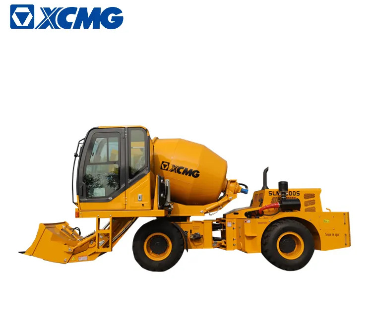 XCMG Official SLM2600S 2.6cbm Concrete Mixer Mobile Self Loading Concrete Mixer Truck - Pengaduk semen: gambar 3 XCMG Official SLM2600S 2.6cbm Concrete Mixer Mobile Self Loading Concrete Mixer Truck - Pengaduk semen: gambar 3