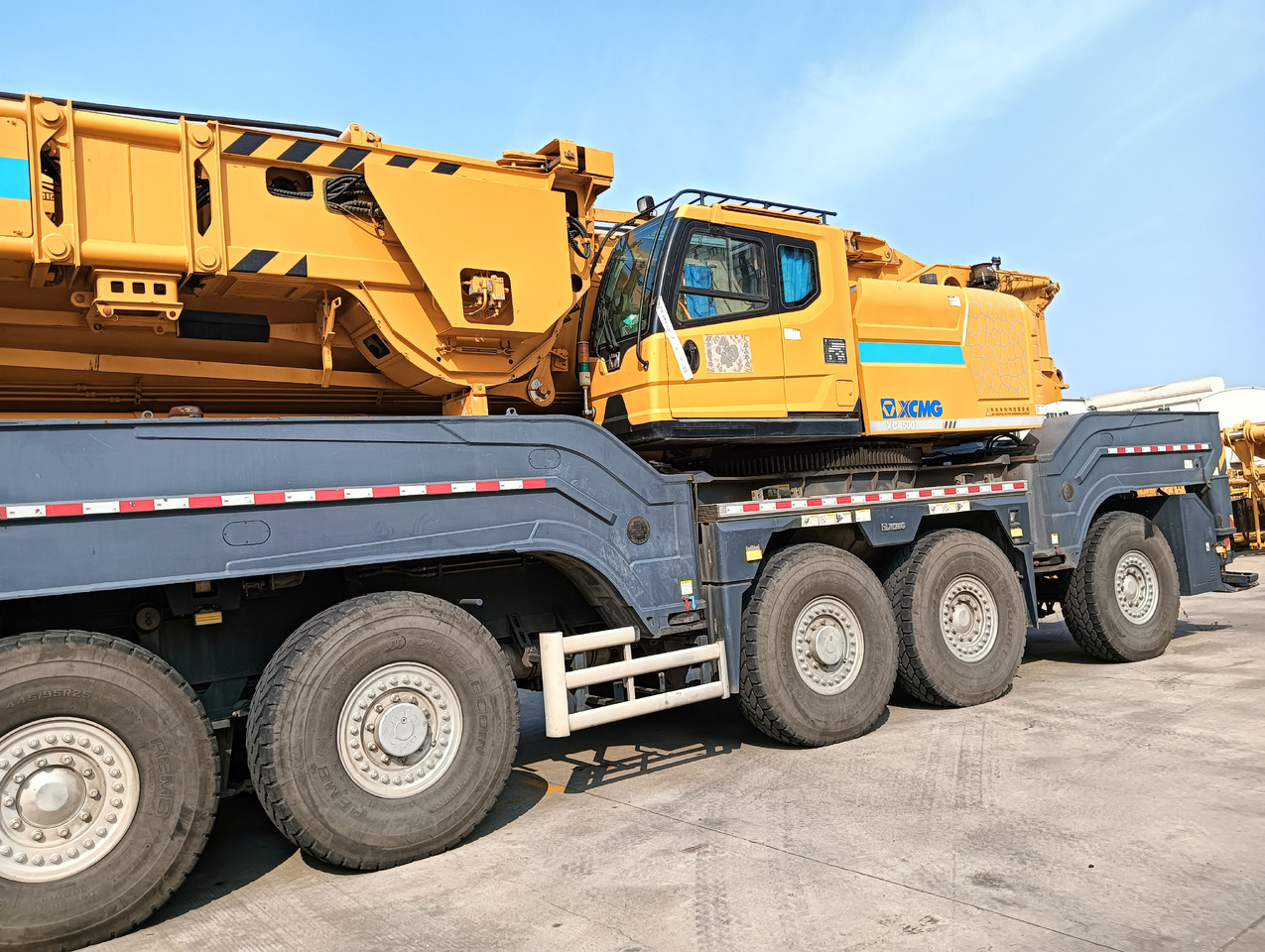 XCMG Official Second Hand 500 Ton Truck Crane XCA500 All Terrain Crane - Derek semua medan: gambar 4 XCMG Official Second Hand 500 Ton Truck Crane XCA500 All Terrain Crane - Derek semua medan: gambar 4