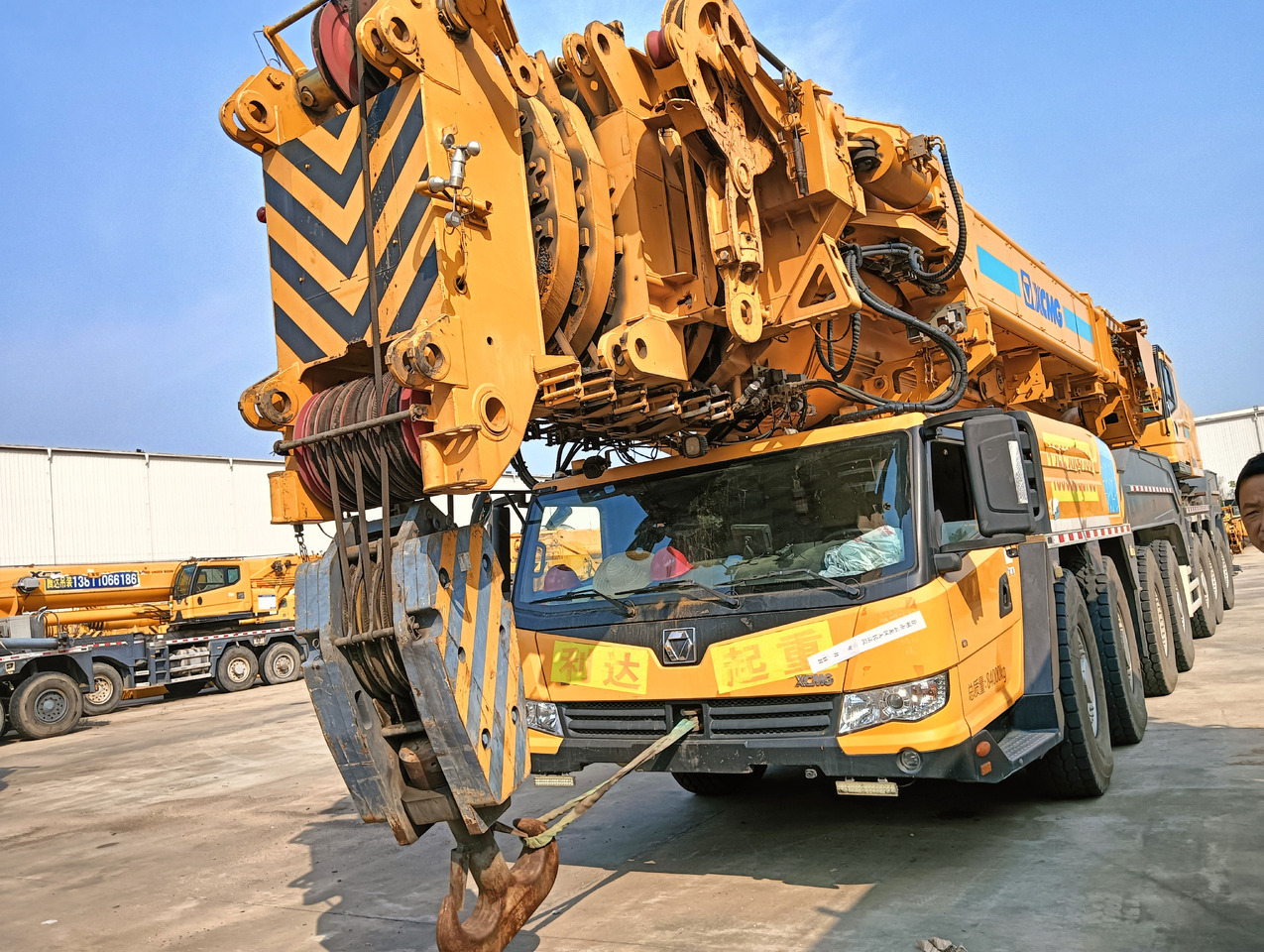 XCMG Official Second Hand 500 Ton Truck Crane XCA500 All Terrain Crane - Derek semua medan: gambar 2 XCMG Official Second Hand 500 Ton Truck Crane XCA500 All Terrain Crane - Derek semua medan: gambar 2
