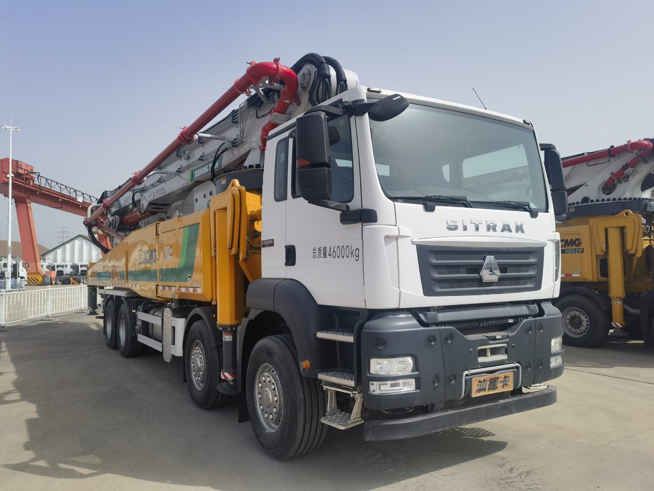 XCMG Official Second Hand 62m Concrete Boom Pump HB62V Truck Mounted Concrete Pump For Sale - Truk pompa beton: gambar 2 XCMG Official Second Hand 62m Concrete Boom Pump HB62V Truck Mounted Concrete Pump For Sale - Truk pompa beton: gambar 2