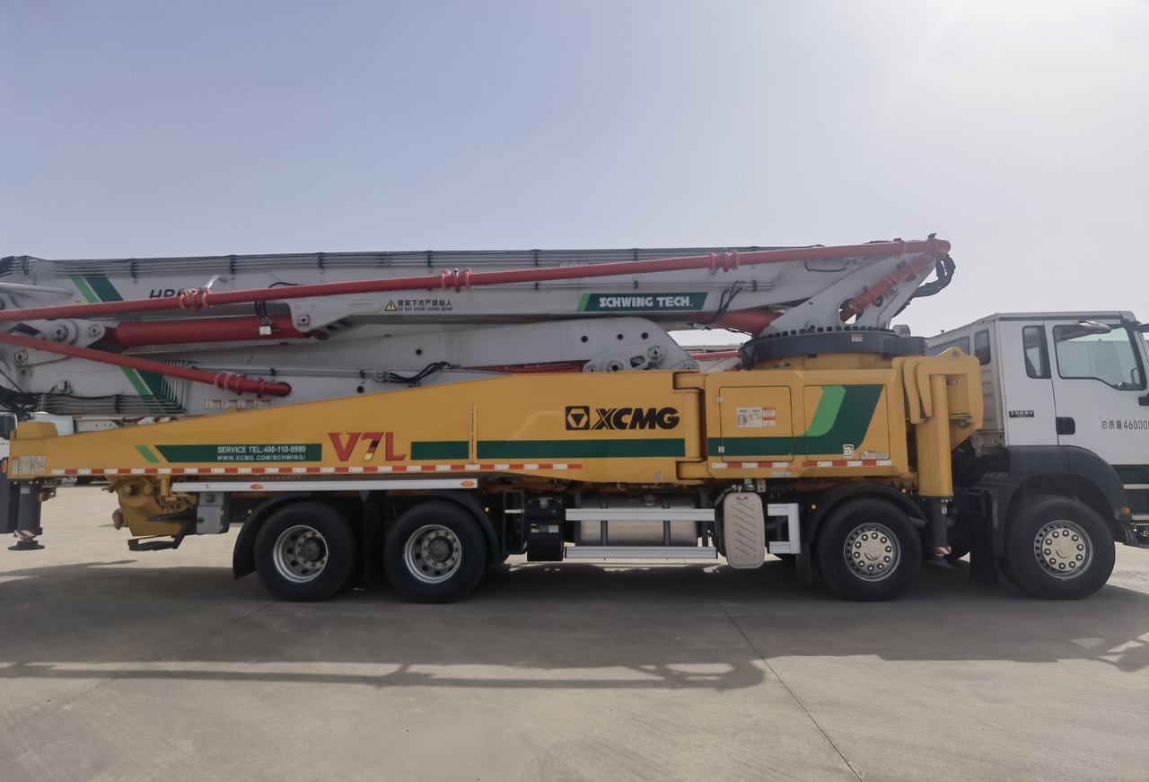 XCMG Official Second Hand 62m Concrete Boom Pump HB62V Truck Mounted Concrete Pump For Sale - Truk pompa beton: gambar 3 XCMG Official Second Hand 62m Concrete Boom Pump HB62V Truck Mounted Concrete Pump For Sale - Truk pompa beton: gambar 3