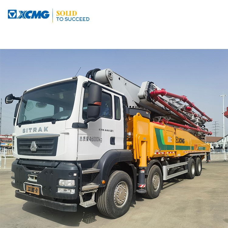 XCMG Official Second Hand 62m Concrete Boom Pump HB62V Truck Mounted Concrete Pump For Sale - Truk pompa beton: gambar 1 XCMG Official Second Hand 62m Concrete Boom Pump HB62V Truck Mounted Concrete Pump For Sale - Truk pompa beton: gambar 1