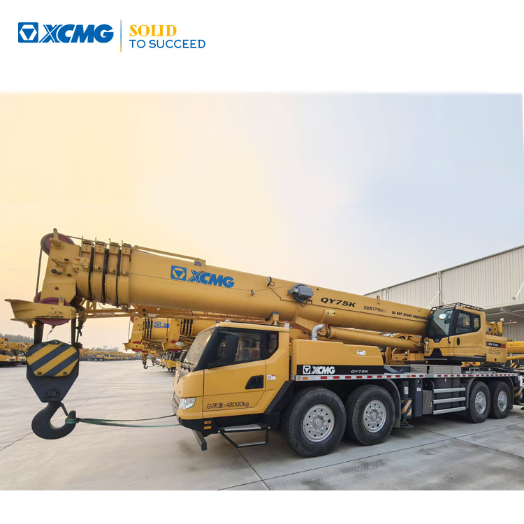 XCMG Official Second Hand Hydraulic Truck Crane QY75K 75ton Mobile Crane For Sale - Derek bergerak: gambar 1 XCMG Official Second Hand Hydraulic Truck Crane QY75K 75ton Mobile Crane For Sale - Derek bergerak: gambar 1