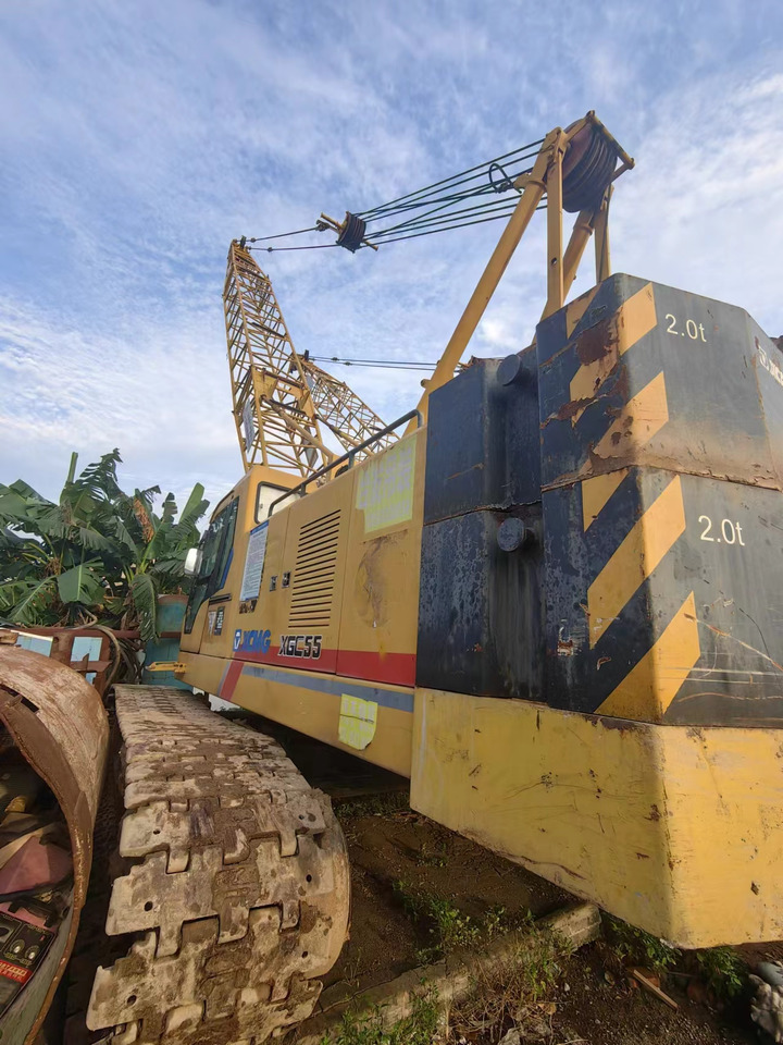 XCMG Official Second Hand Mini Crawler Crane XGC55 Used Mobile Crane For Sale - Derek perayap: gambar 4 XCMG Official Second Hand Mini Crawler Crane XGC55 Used Mobile Crane For Sale - Derek perayap: gambar 4