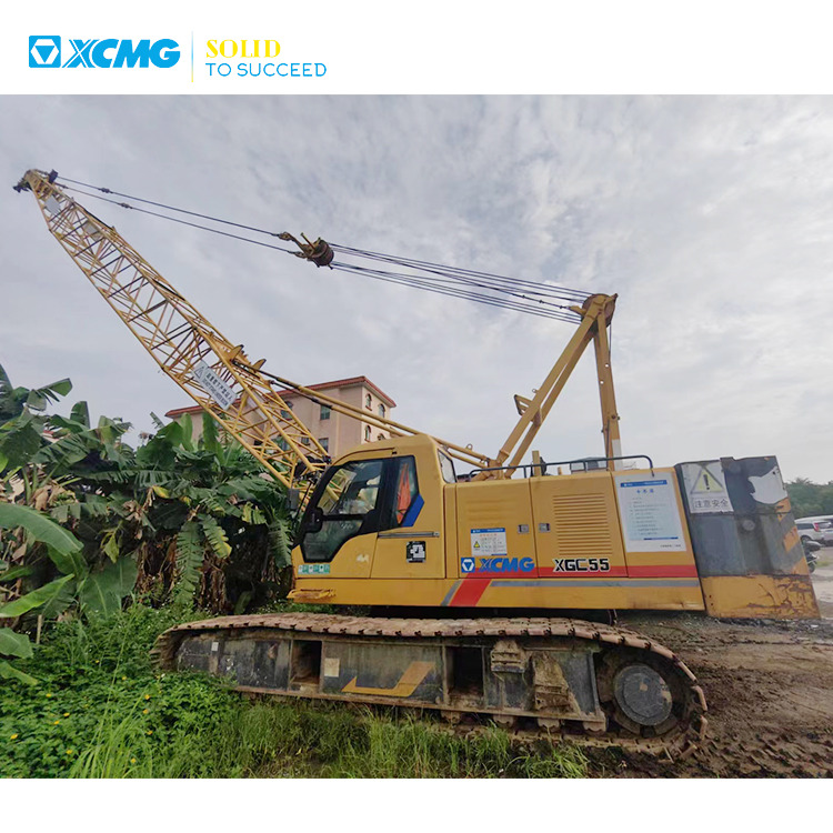 XCMG Official Second Hand Mini Crawler Crane XGC55 Used Mobile Crane For Sale - Derek perayap: gambar 1 XCMG Official Second Hand Mini Crawler Crane XGC55 Used Mobile Crane For Sale - Derek perayap: gambar 1