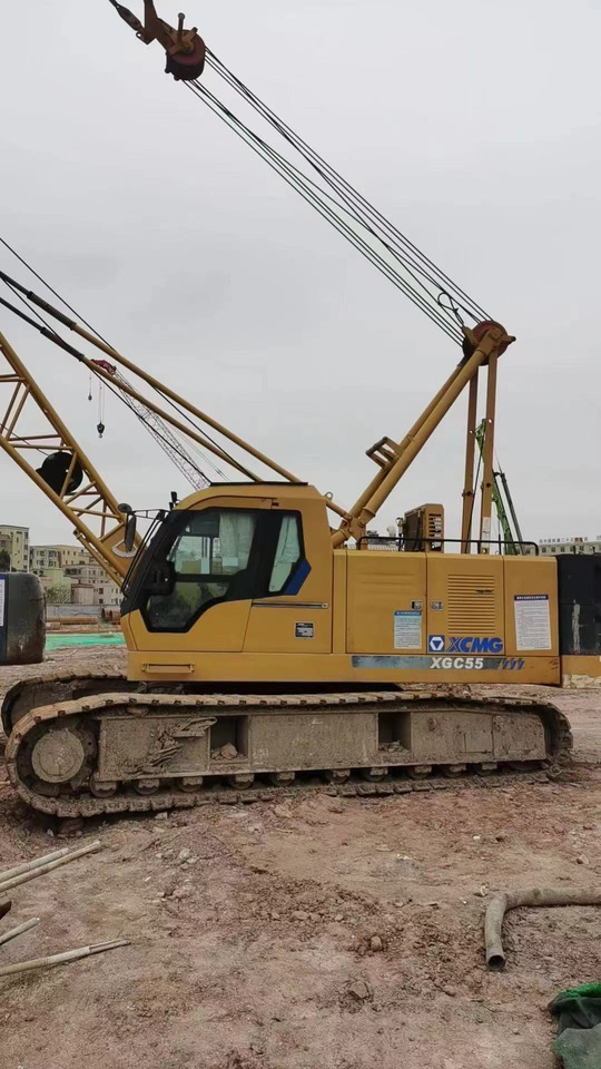 XCMG Official Used 55 Ton Crawler Crane XGC55 Second Hand Small Hydraulic Mobile Crane With High Quality - Derek perayap: gambar 2 XCMG Official Used 55 Ton Crawler Crane XGC55 Second Hand Small Hydraulic Mobile Crane With High Quality - Derek perayap: gambar 2