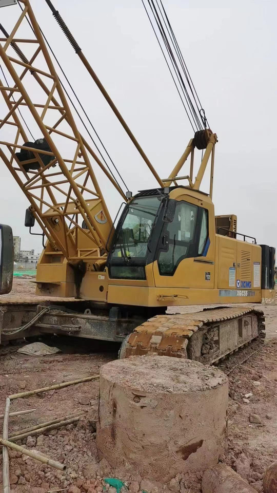 XCMG Official Used 55 Ton Crawler Crane XGC55 Second Hand Small Hydraulic Mobile Crane With High Quality - Derek perayap: gambar 1 XCMG Official Used 55 Ton Crawler Crane XGC55 Second Hand Small Hydraulic Mobile Crane With High Quality - Derek perayap: gambar 1