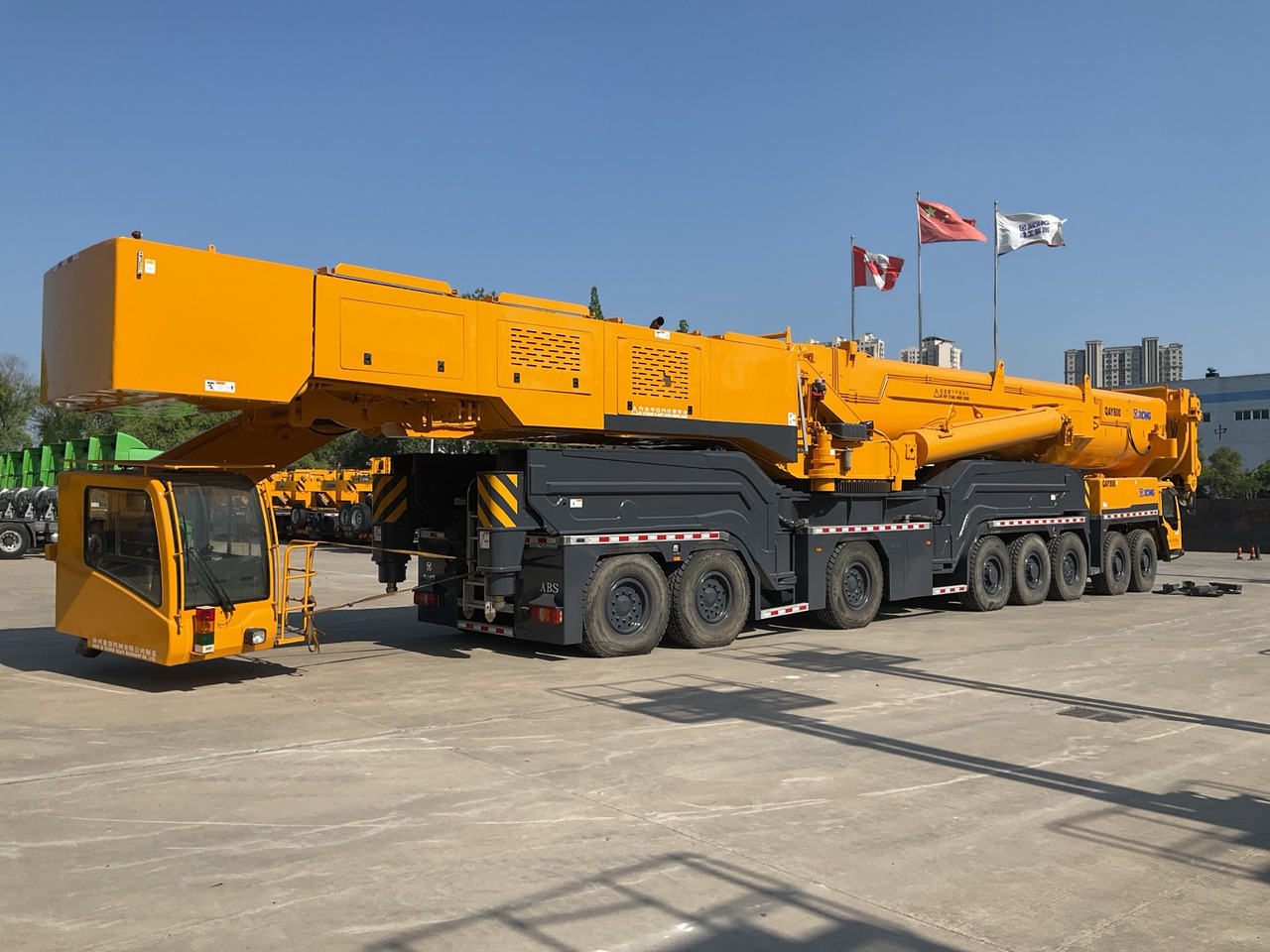 XCMG Official Used All Terrain Crane QAY800 800 Ton Hydraulic Truck Crane For Sale - Derek semua medan: gambar 3 XCMG Official Used All Terrain Crane QAY800 800 Ton Hydraulic Truck Crane For Sale - Derek semua medan: gambar 3