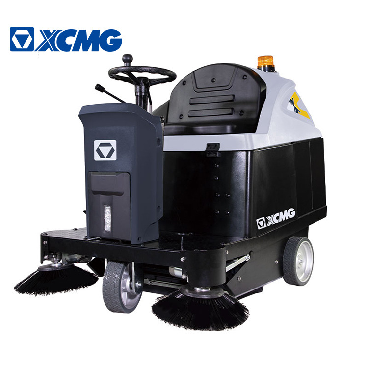 XCMG Official XGHD100 Ride on Sweeper and Scrubber Floor Sweeper Machine - Penyapu industri: gambar 1 XCMG Official XGHD100 Ride on Sweeper and Scrubber Floor Sweeper Machine - Penyapu industri: gambar 1