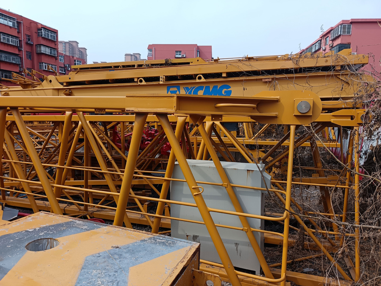 XCMG Official XGT6015A-8S Construction Lifting Crane 8t Flat Top Tower Crane For Sale - Derek menara: gambar 3 XCMG Official XGT6015A-8S Construction Lifting Crane 8t Flat Top Tower Crane For Sale - Derek menara: gambar 3