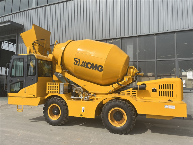 XCMG Self Loading Concrete Mixer 3.5m3 Portable Diesel Mini Small Concrete Cement Mixer for Sale - Pengaduk semen: gambar 3 XCMG Self Loading Concrete Mixer 3.5m3 Portable Diesel Mini Small Concrete Cement Mixer for Sale - Pengaduk semen: gambar 3