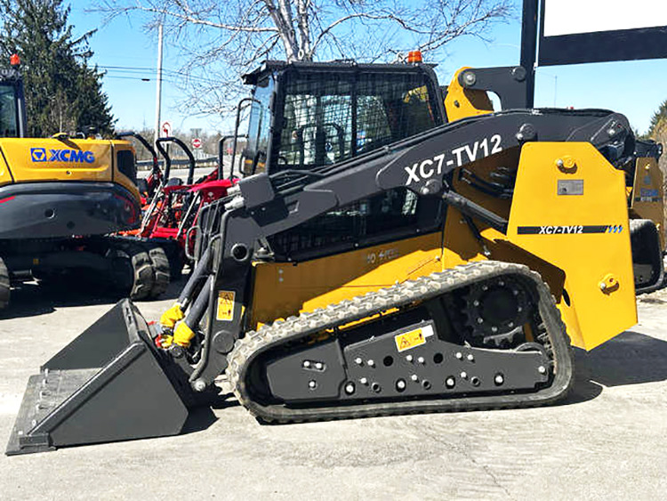 XCMG XC7-TV12 crawler track skid steer loader for sale - Track loader yang ringkas: gambar 2 XCMG XC7-TV12 crawler track skid steer loader for sale - Track loader yang ringkas: gambar 2