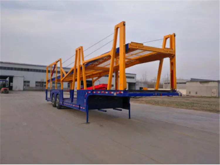 XCMG XCMG Official Manufacturer Flat Bed Container Car Transport Semi Truck Trailer - Semi-trailer autotransporter: gambar 5 XCMG XCMG Official Manufacturer Flat Bed Container Car Transport Semi Truck Trailer - Semi-trailer autotransporter: gambar 5