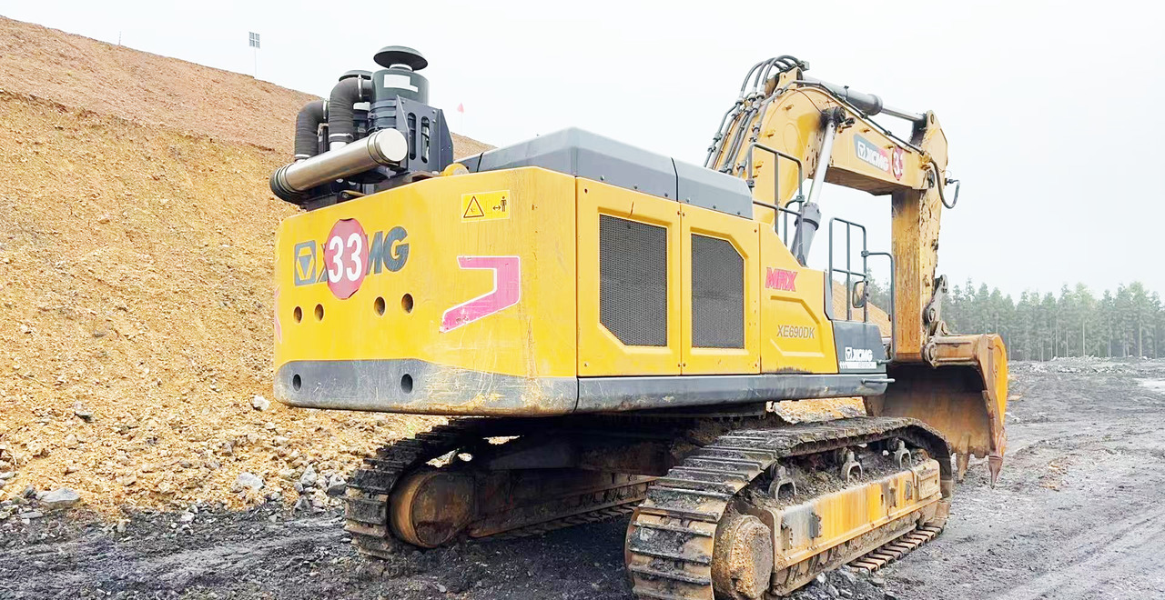 XCMG XE690DK heavy duty used excavator crawler price - Ekskavator perayap: gambar 4 XCMG XE690DK heavy duty used excavator crawler price - Ekskavator perayap: gambar 4