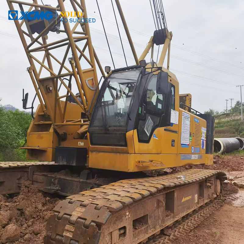 XCMG XGC55 55ton second hand 2021 crane with crawler for sale - Derek perayap: gambar 1 XCMG XGC55 55ton second hand 2021 crane with crawler for sale - Derek perayap: gambar 1