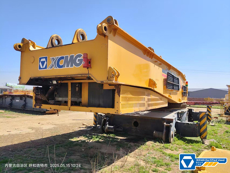 Leasing XCMG XGC650 used mobile hydraulic hoist lift machine 650ton crawler crane XCMG XGC650 used mobile hydraulic hoist lift machine 650ton crawler crane: gambar 7