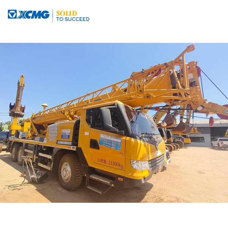 XCMG official second hand 4-Section Telescopic crane truck XCT16_Y - Derek bergerak: gambar 1 XCMG official second hand 4-Section Telescopic crane truck XCT16_Y - Derek bergerak: gambar 1