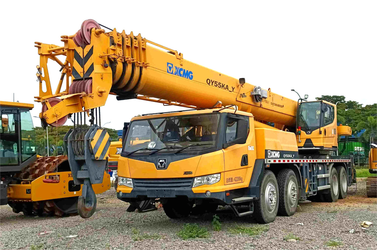 XCMG official used QY55KA-Y Truck Crane for sale - Derek bergerak: gambar 2 XCMG official used QY55KA-Y Truck Crane for sale - Derek bergerak: gambar 2