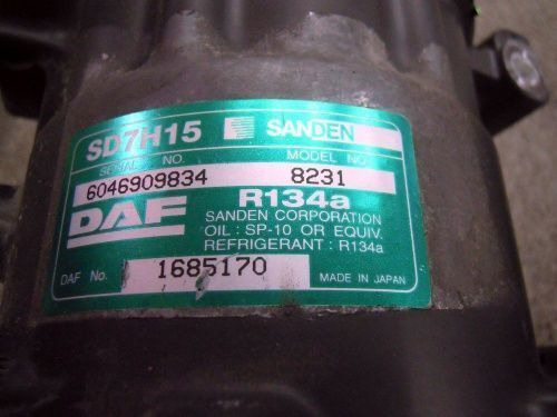 DAF 1685170 DAF XF 105 truck - Kompresor AC untuk Truk: gambar 5 DAF 1685170 DAF XF 105 truck - Kompresor AC untuk Truk: gambar 5