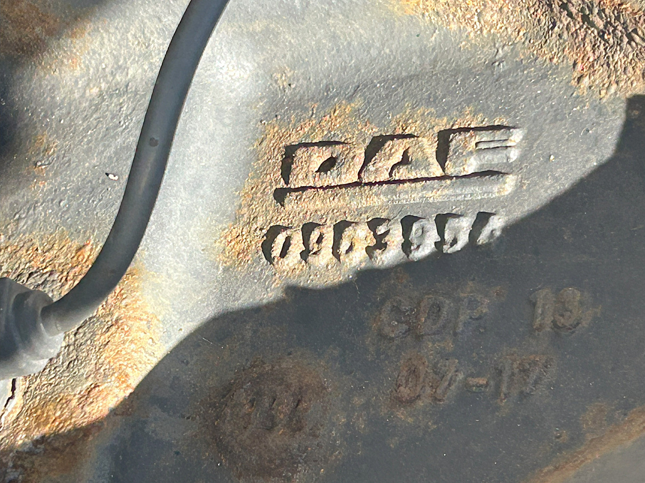 DAF FRONT AXLE DAF XF 106 480 - Poros dan bagian untuk Truk: gambar 5 DAF FRONT AXLE DAF XF 106 480 - Poros dan bagian untuk Truk: gambar 5