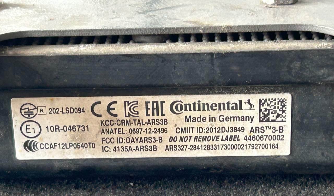 Sistem listrik untuk Truk DAF RADAR AKTYWNY ACC2 AEBS DAF XF 106 480: gambar 6