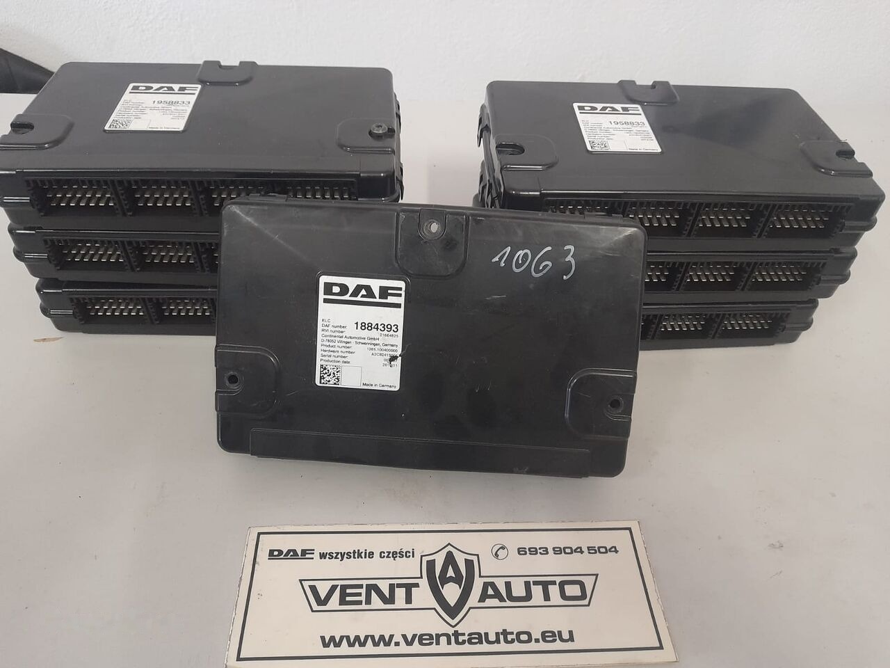 DAF XF 106 ELC DAF XF 106 truck - ECU untuk Truk: gambar 1 DAF XF 106 ELC DAF XF 106 truck - ECU untuk Truk: gambar 1