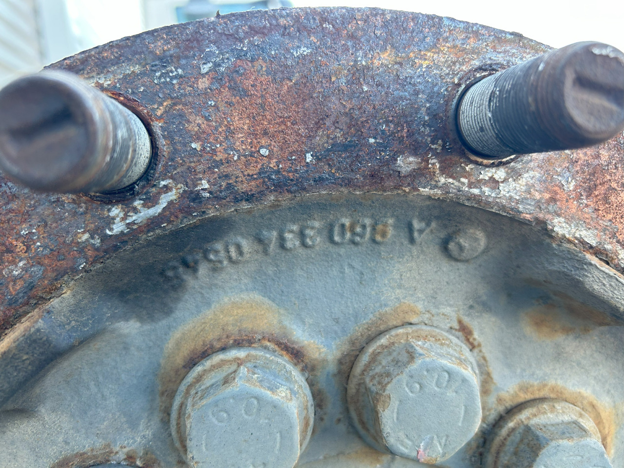 MERCEDES ACTROS MP4 AXLE + HUBS FRONT - As roda depan untuk Truk: gambar 5 MERCEDES ACTROS MP4 AXLE + HUBS FRONT - As roda depan untuk Truk: gambar 5