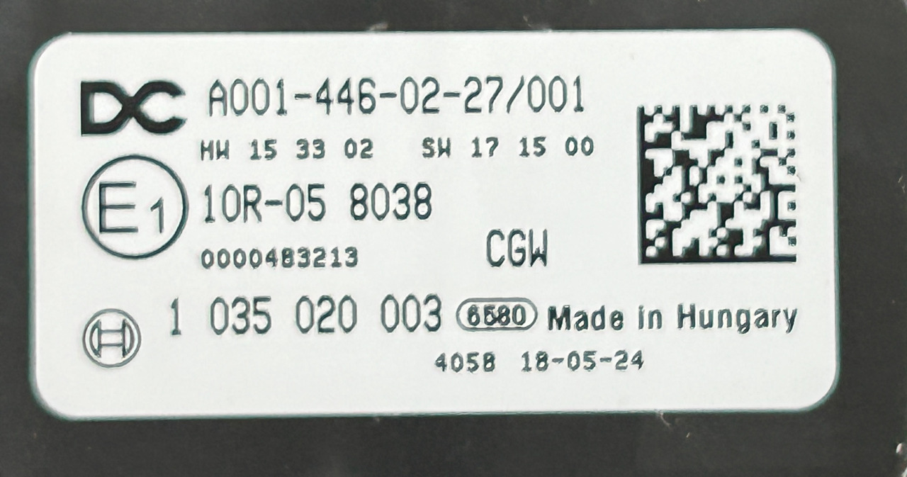 MERCEDES ACTROS MP4 CGW - ECU untuk Truk: gambar 2 MERCEDES ACTROS MP4 CGW - ECU untuk Truk: gambar 2