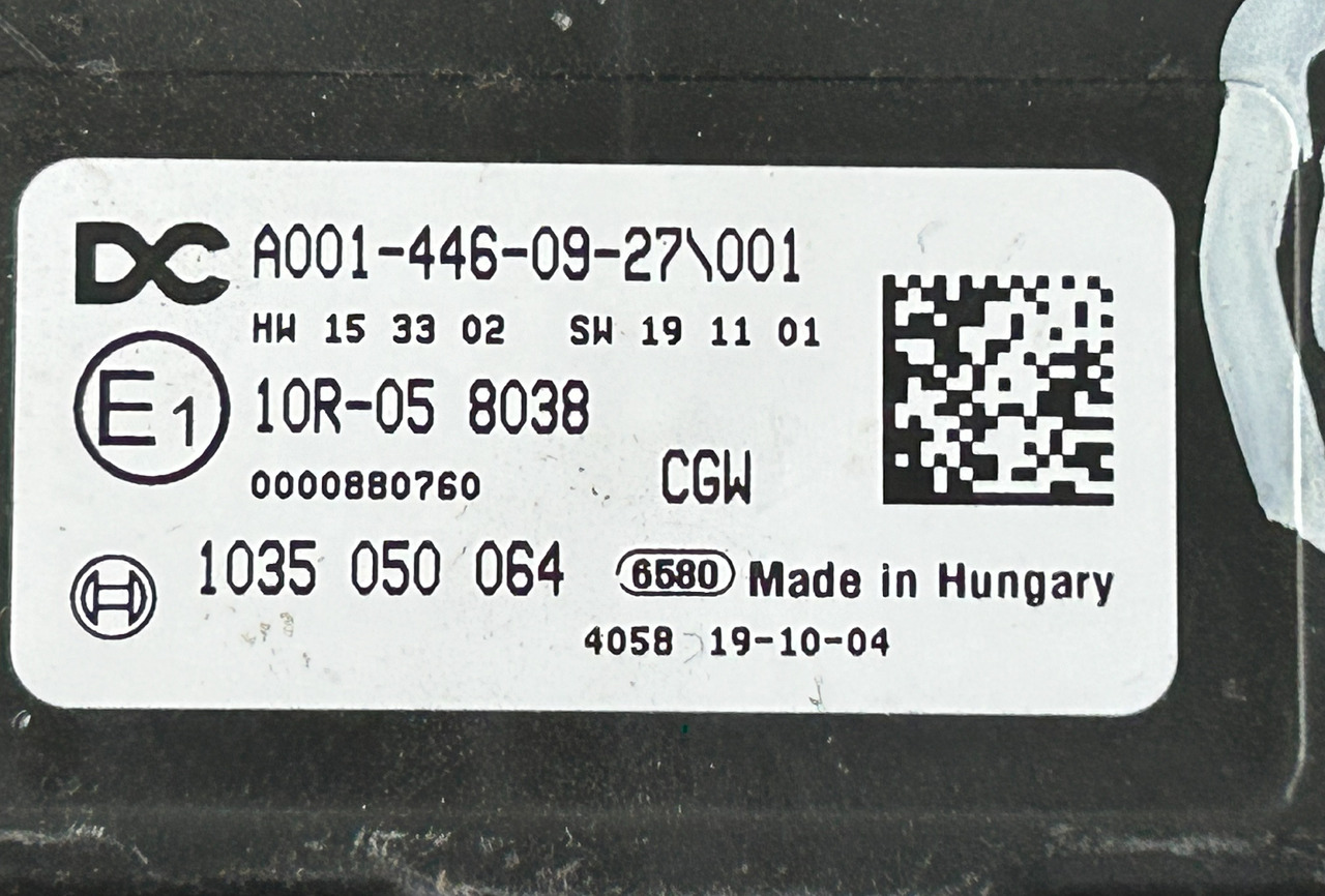 MERCEDES-BENZ ACTROS MP5 CGW A0014460927 - ECU untuk Truk: gambar 5 MERCEDES-BENZ ACTROS MP5 CGW A0014460927 - ECU untuk Truk: gambar 5