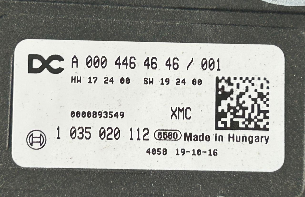 MERCEDES-BENZ ACTROS MP5 XMC CONTROLLER - ECU untuk Truk: gambar 4 MERCEDES-BENZ ACTROS MP5 XMC CONTROLLER - ECU untuk Truk: gambar 4
