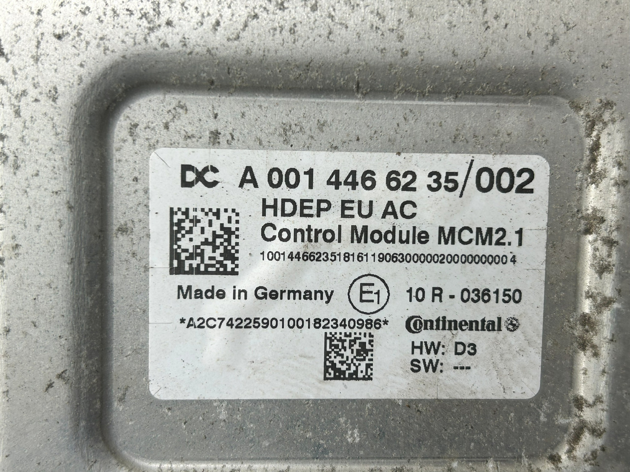 MERCEDES-BENZ MCM 2.1 ACTROS MP4 - ECU untuk Truk: gambar 2 MERCEDES-BENZ MCM 2.1 ACTROS MP4 - ECU untuk Truk: gambar 2