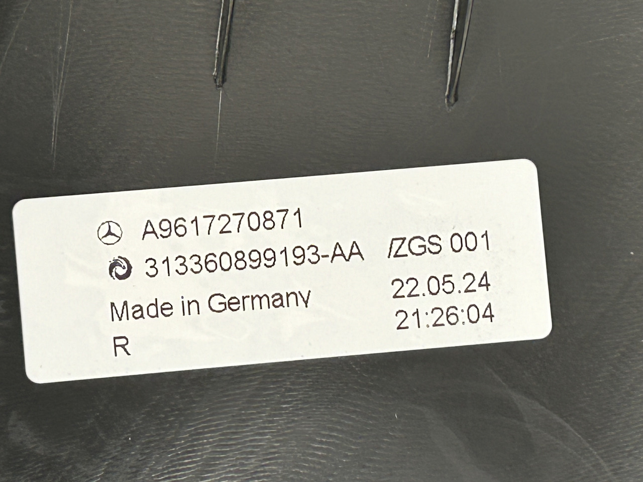 Pintu dan bagian baru MERCEDES DOOR UPHOLSTERY SIDE RIGHT AROCS ACTROS MP4 MP5: gambar 7