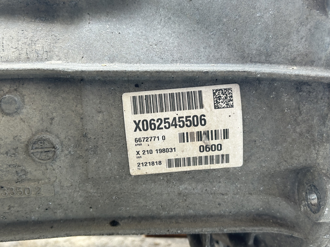 MERCEDES GEARBOX G211-12 WITH RETARDER - Gearbox: gambar 2 MERCEDES GEARBOX G211-12 WITH RETARDER - Gearbox: gambar 2