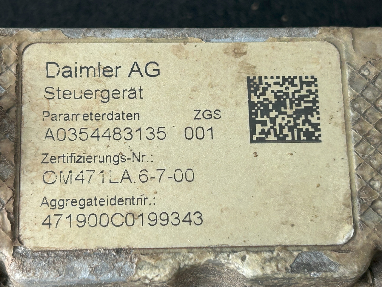 MERCEDES MCM 2.1 ACTROS MP4 - ECU untuk Truk: gambar 4 MERCEDES MCM 2.1 ACTROS MP4 - ECU untuk Truk: gambar 4