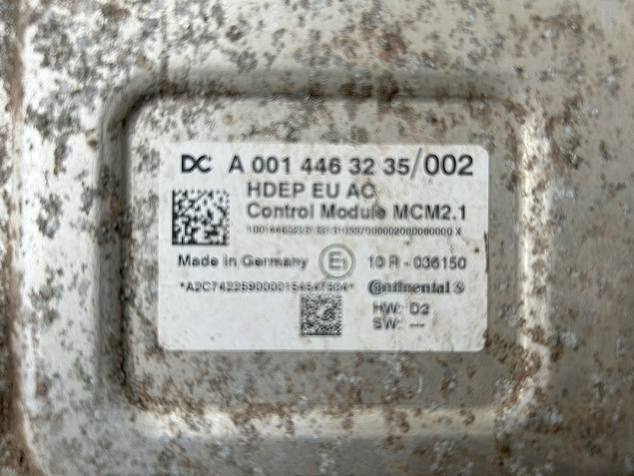 MERCEDES MCM 2.1 ACTROS MP4 - ECU untuk Truk: gambar 3 MERCEDES MCM 2.1 ACTROS MP4 - ECU untuk Truk: gambar 3