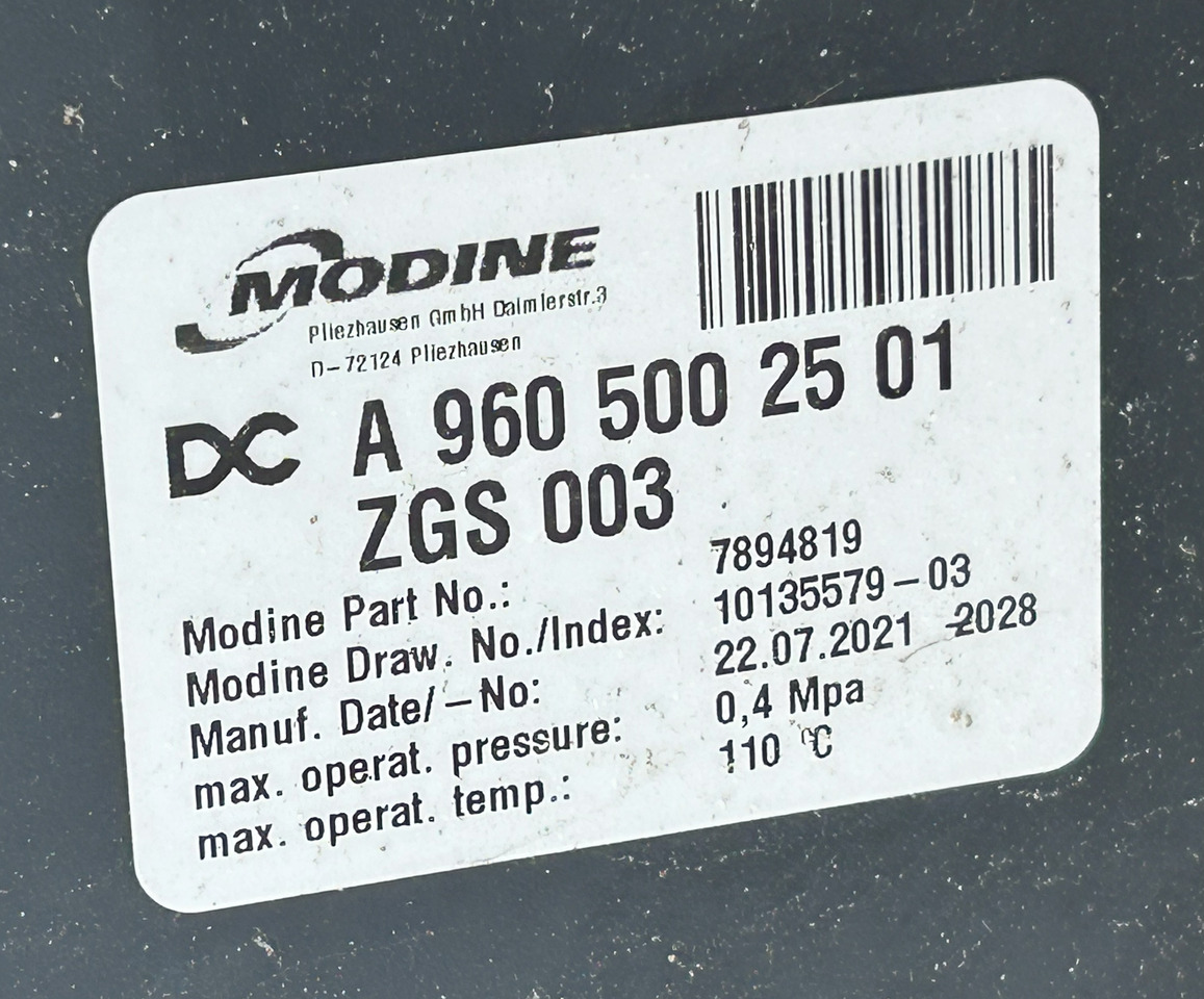 Mercedes ACTROS MP4 COOLERS SET - Radiator: gambar 4 Mercedes ACTROS MP4 COOLERS SET - Radiator: gambar 4