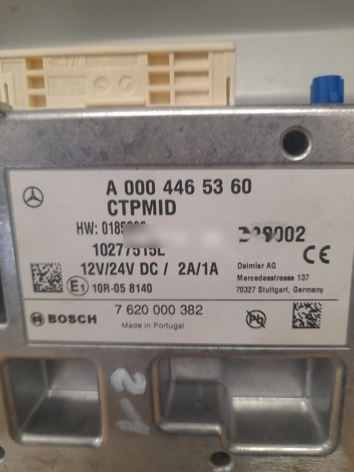 Mercedes-Benz ACTROS MP4 A0004465360 truck - ECU untuk Truk: gambar 2 Mercedes-Benz ACTROS MP4 A0004465360 truck - ECU untuk Truk: gambar 2