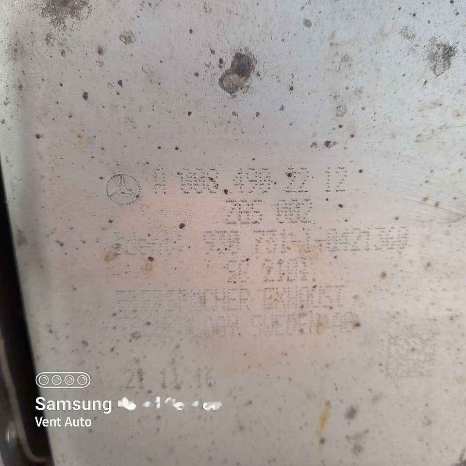 Mercedes-Benz ACTROS MP4 A0084902212 Mercedes-Benz A0084902212 - Konverter katalitik untuk Truk: gambar 2 Mercedes-Benz ACTROS MP4 A0084902212 Mercedes-Benz A0084902212 - Konverter katalitik untuk Truk: gambar 2
