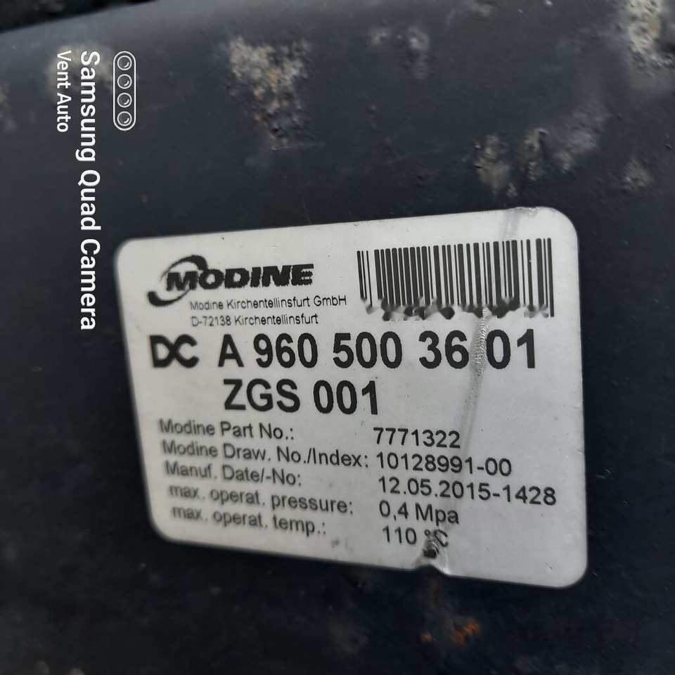 Intercooler untuk Truk Mercedes-Benz ACTROS MP4 A9605003601 / A9605000002   Mercedes-Benz A9605003601 / A9605000002: gambar 7 Intercooler untuk Truk Mercedes-Benz ACTROS MP4 A9605003601 / A9605000002   Mercedes-Benz A9605003601 / A9605000002: gambar 7